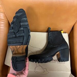 Pskaufman No.1001 FREEWAY chelsea boot black twister women's